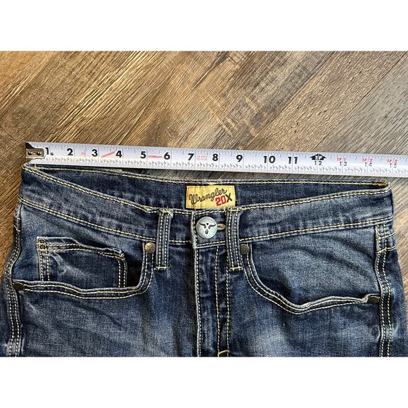 Men’s Wrangler 20X No 42 Vintage Bootcut Jeans, Like New Condition, 29x34 - Picture 9 of 9